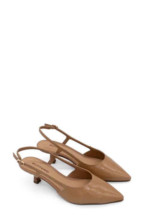 Botolivia Legacy Pointed Toe Slingback Pump (Women)