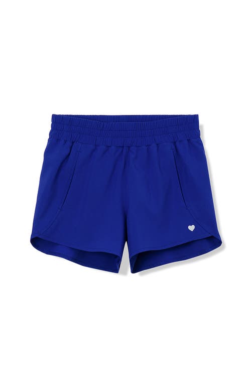 LANDS' END LANDS' END GIRLS PLUS STRETCH WOVEN ACTIVE SHORTS