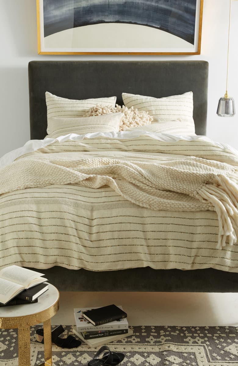 Anthropologie Home Anthropologie Koselig Duvet Cover, Main, color,