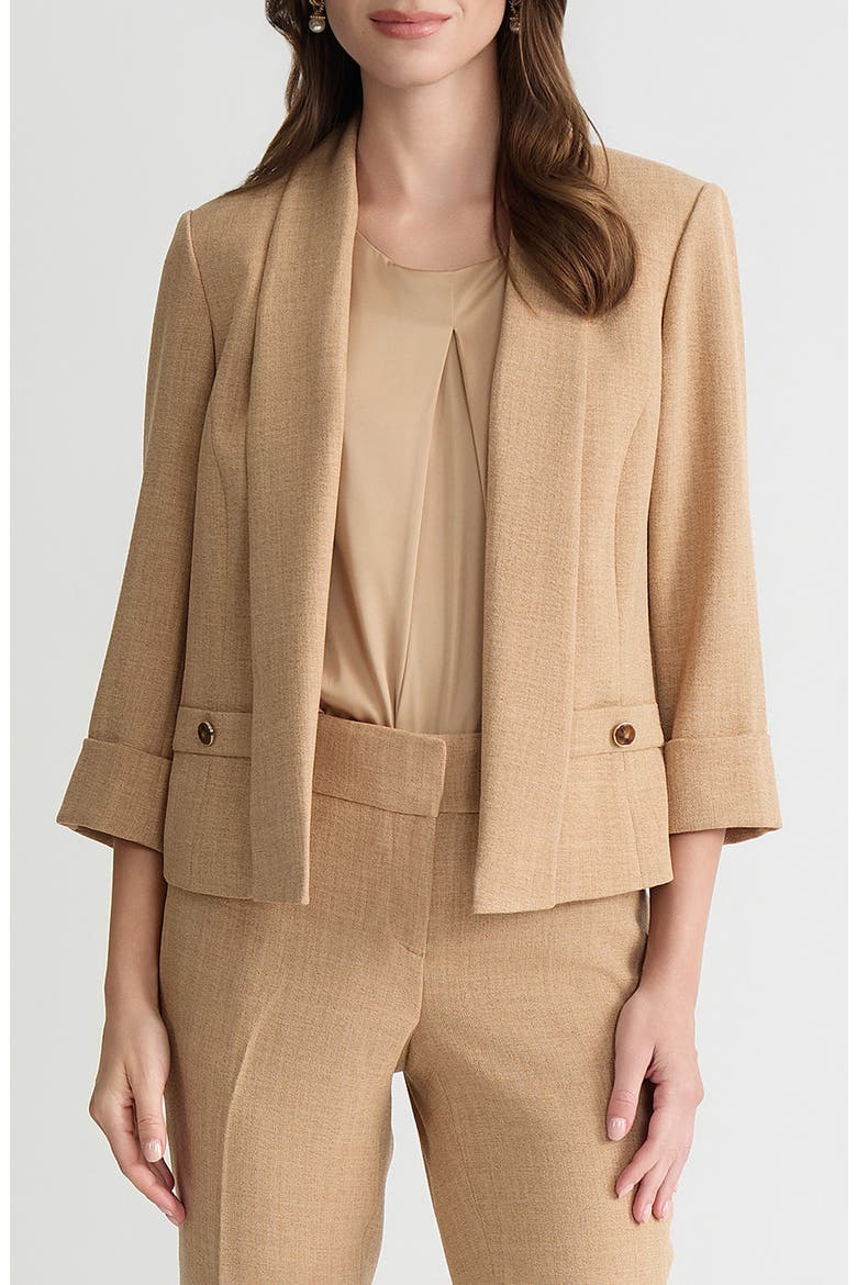 Shawl Collar Jacket, Main, color, TOASTED WHEAT