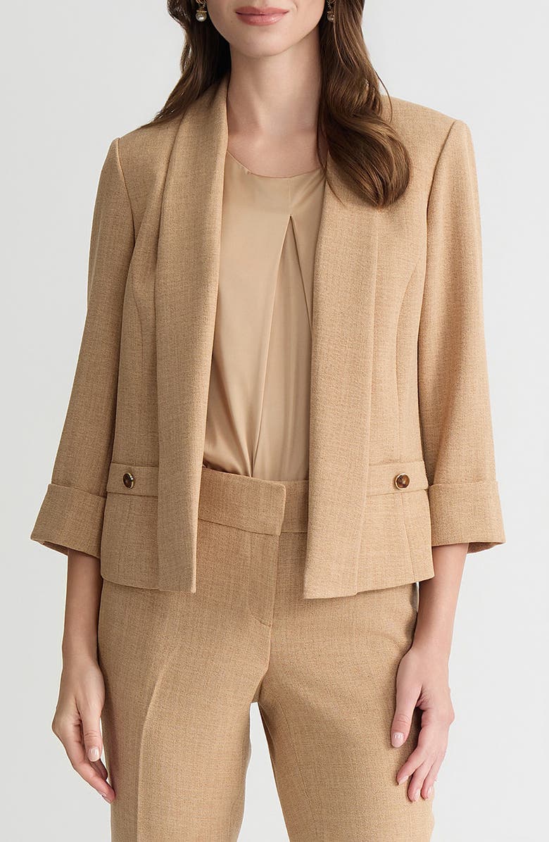 KASPER Shawl Collar Jacket, Main, color,