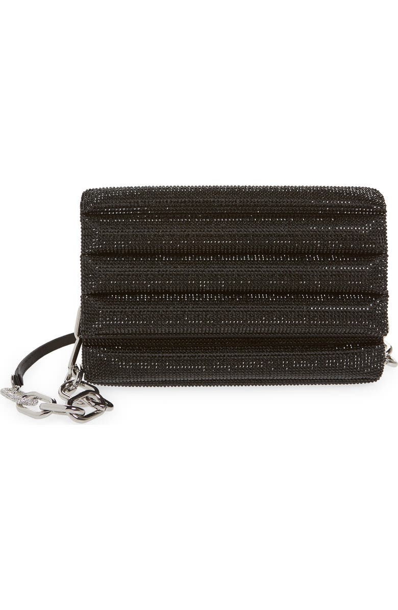 JUDITH LEIBER COUTURE Fizzoni Crystal Pillow Clutch, Main, color,