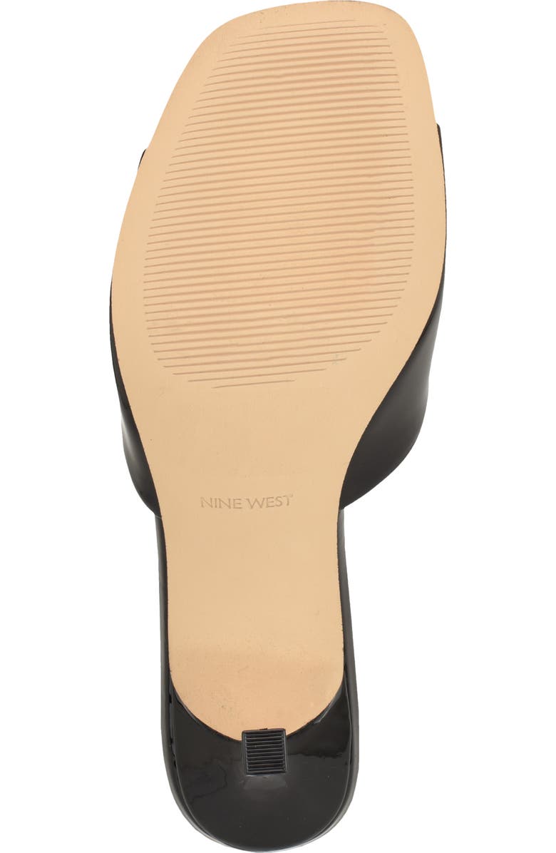 Nine West Lamell Sandal, Alternate, color, Black