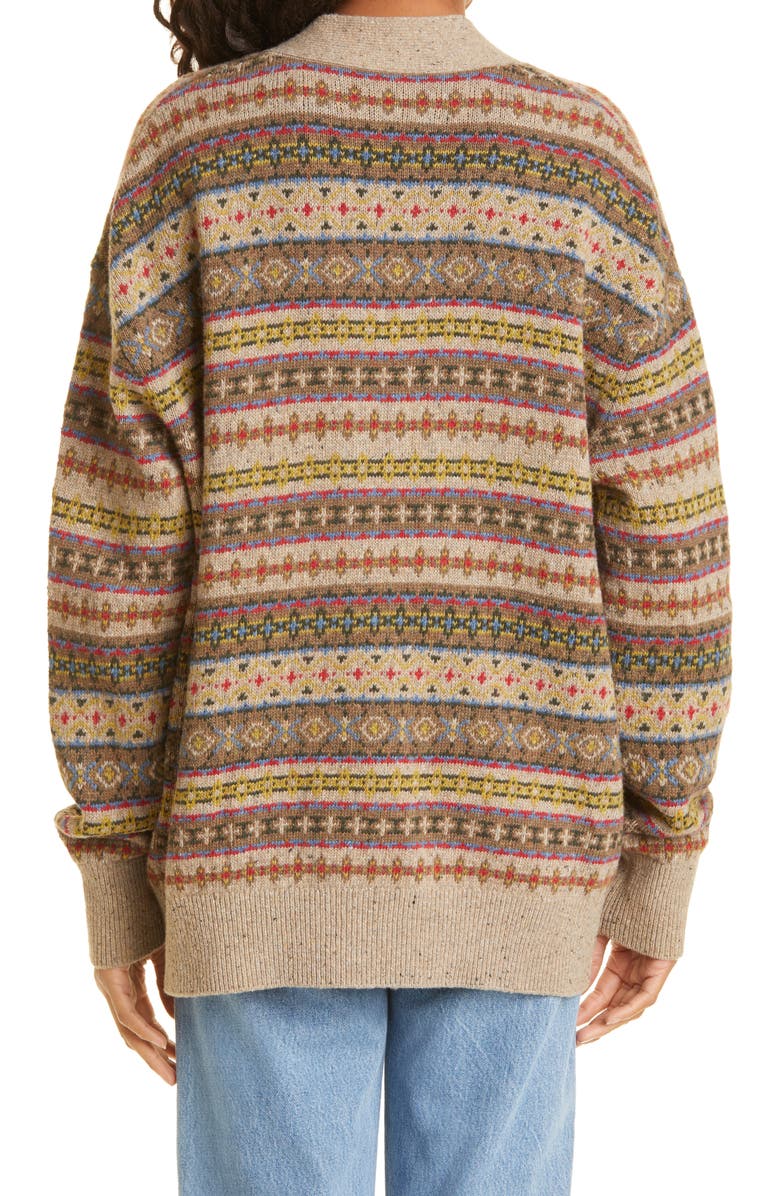 Re/Done '90s Oversize Cardigan, Alternate, color, 