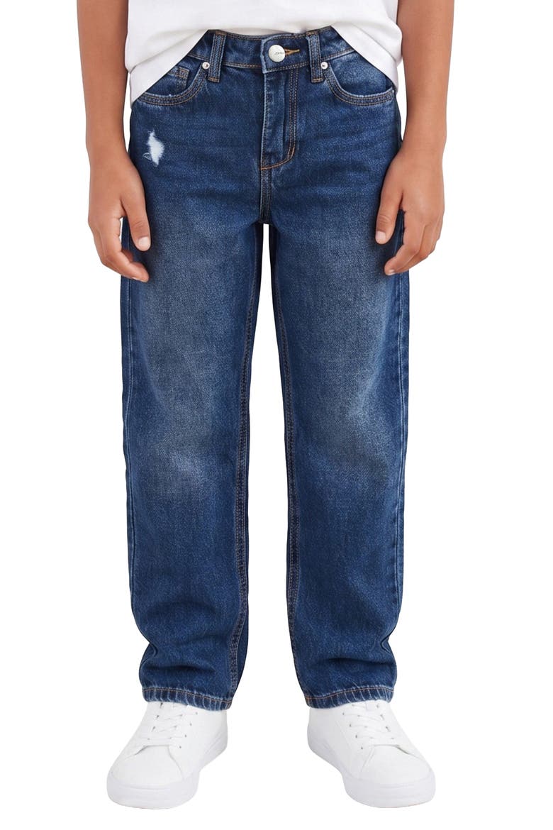 Kids' Maxwell Baggy Jeans, Alternate, color, DK WASH