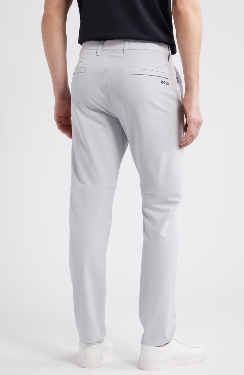 BOSS Commuter Slim Fit Technical Pants, Alternate, color, Light Grey