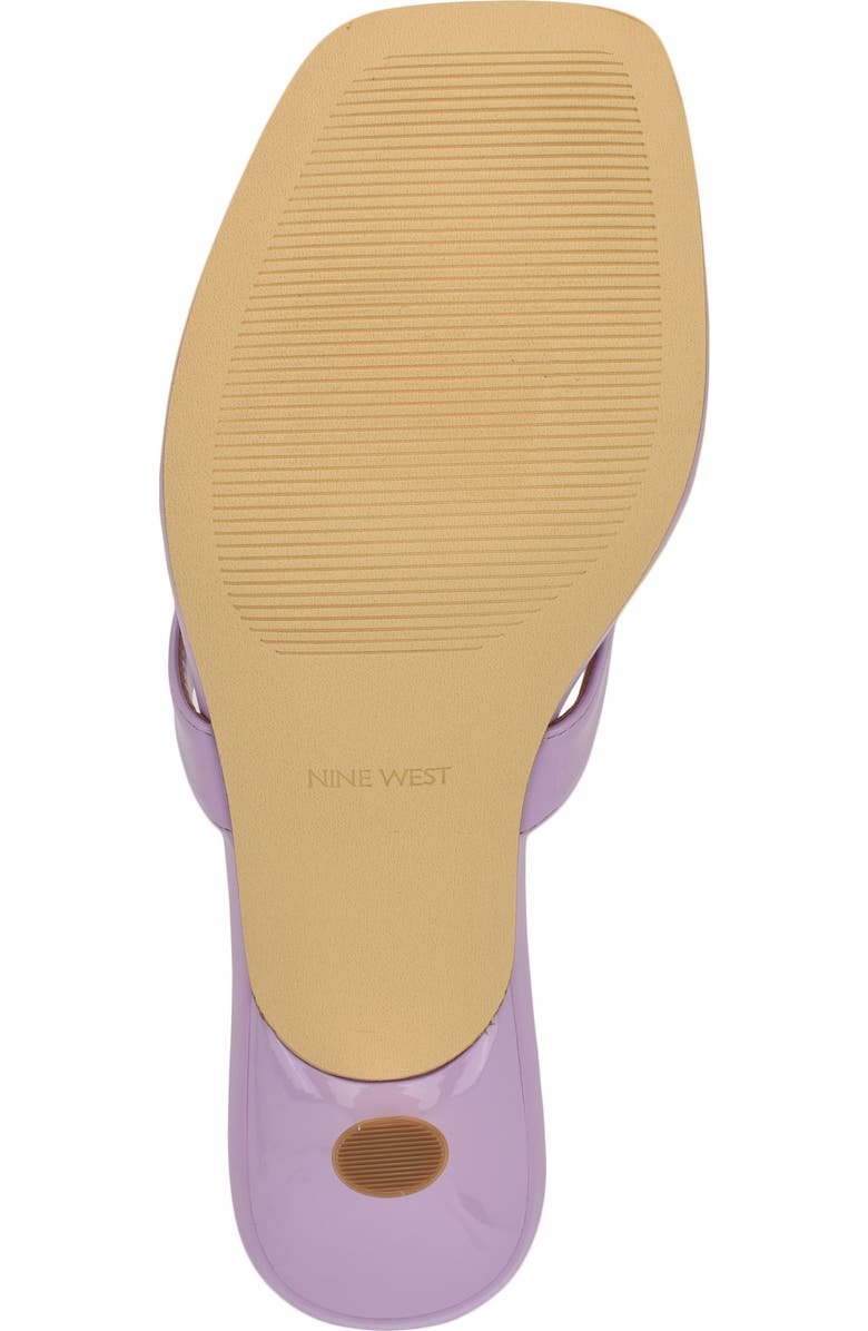Nine West Andela Flip Flop, Alternate, color, Dark Purple