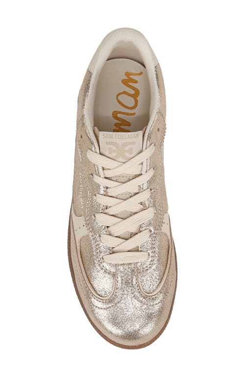 Shop Sam Edelman Kallen Sneaker In Cyprus Gold