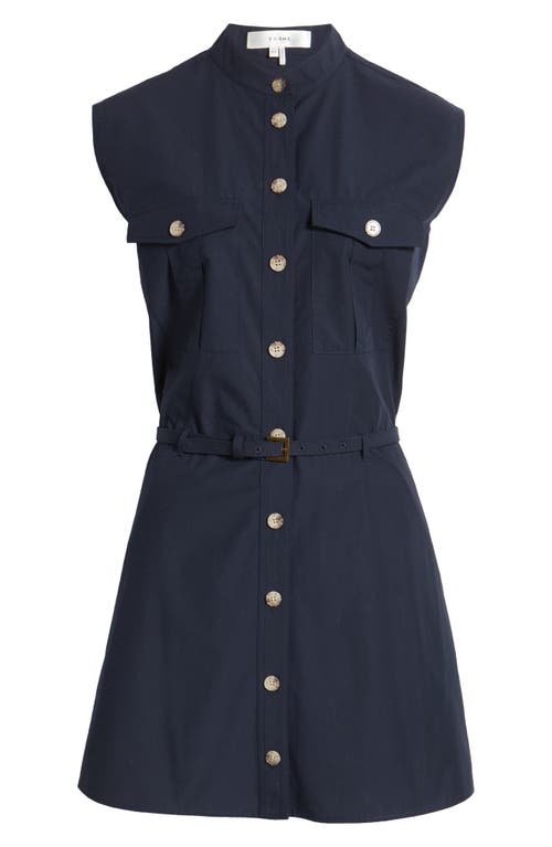 Frame The Safari Dress In Navy