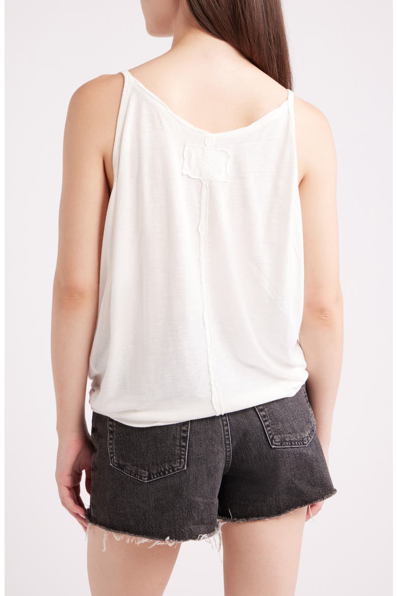 Shoreside Drape Tank, Alternate, color, CLEAN IVORY