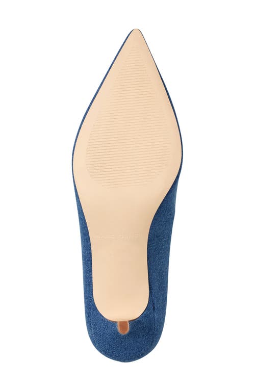 Marc Fisher Alola Pointed Toe Pump In Blue