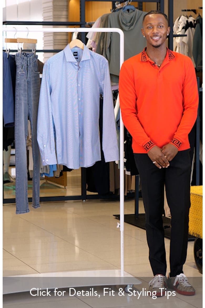 Hank Slim Fit Easy Iron Dress Shirt video
