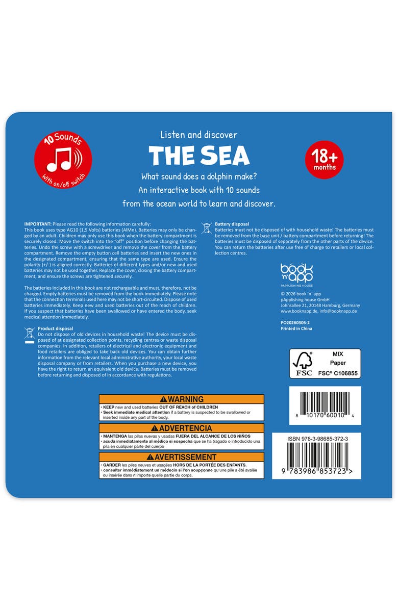 book 'n' app pApplishing house Listen & Discover Book, Alternate, color, Multicolored