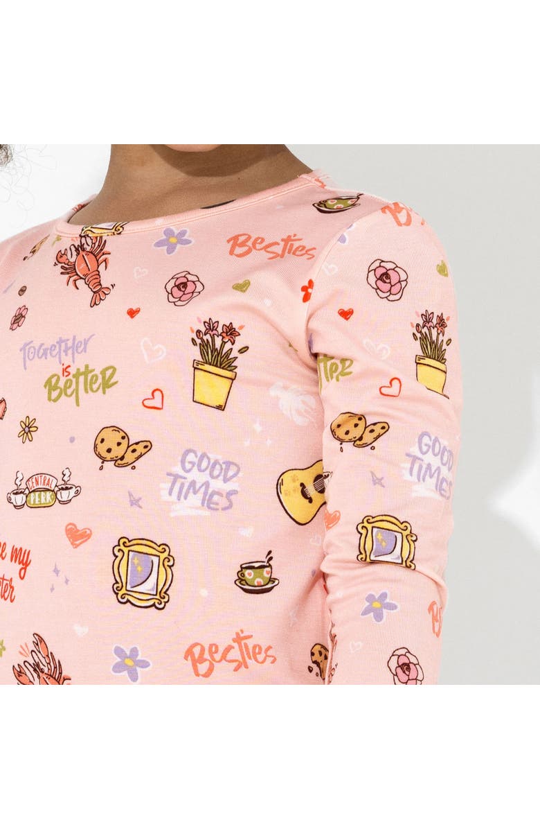 Bellabu Bear Kids' Friends You're My Lobster Set of 2 Piece Pajamas, Alternate, color, Friends: You're My Lobster