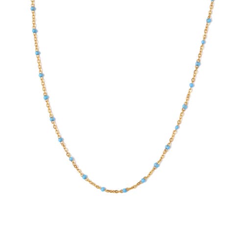 Enamel Bead Necklace