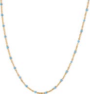 Pip Pop Enamel Bead Necklace