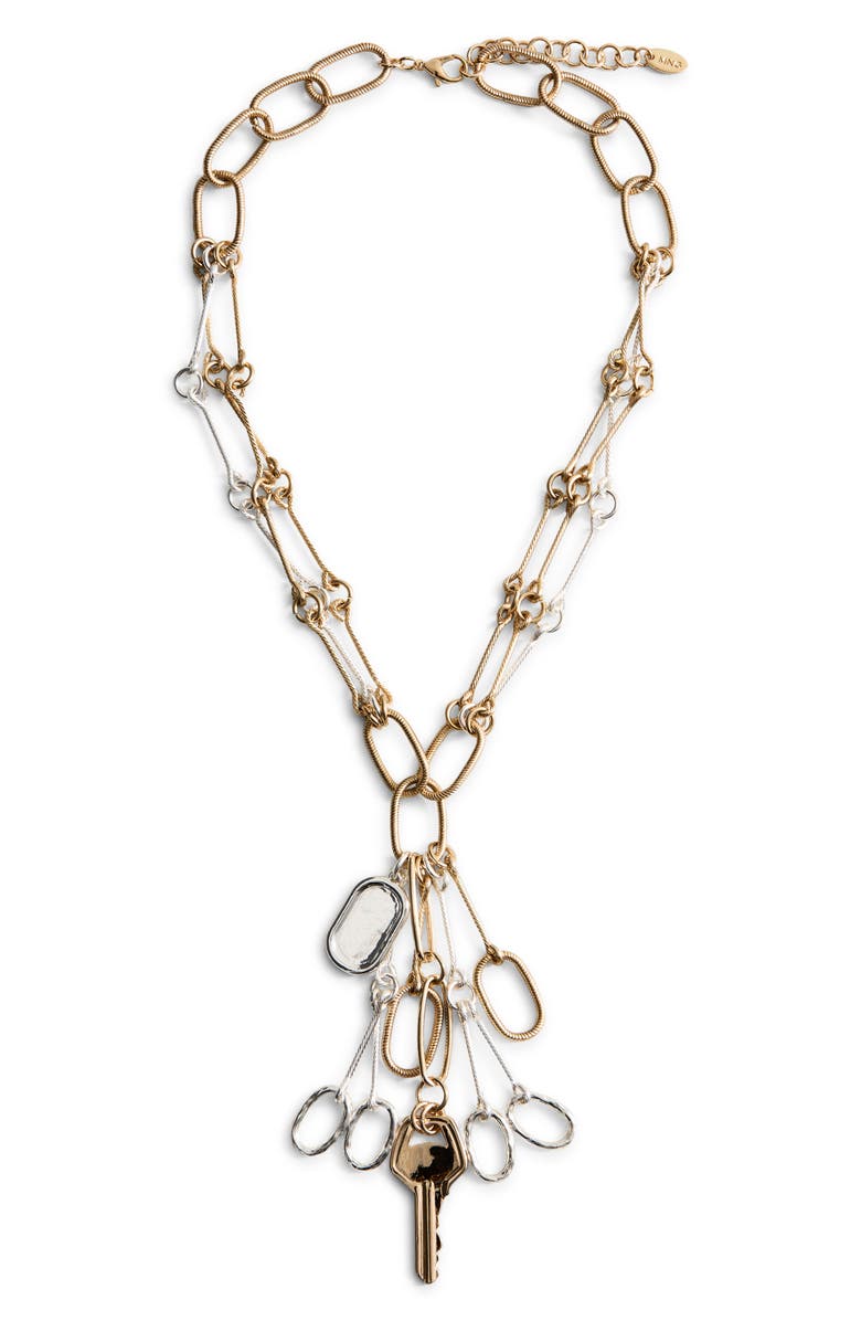 MANGO Pendant Chain Necklace, Main, color, 