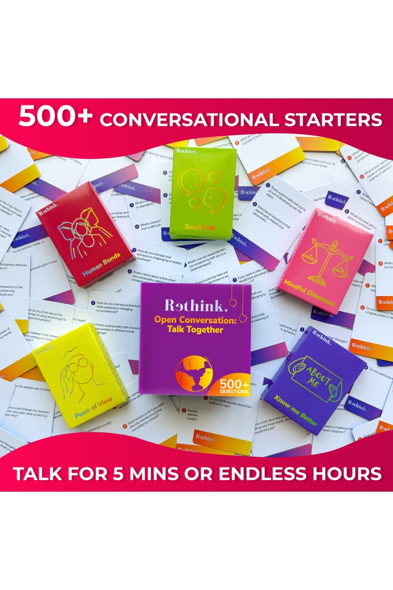 Conversation & Party Card Games Collection, Alternate, color, Premium version universal