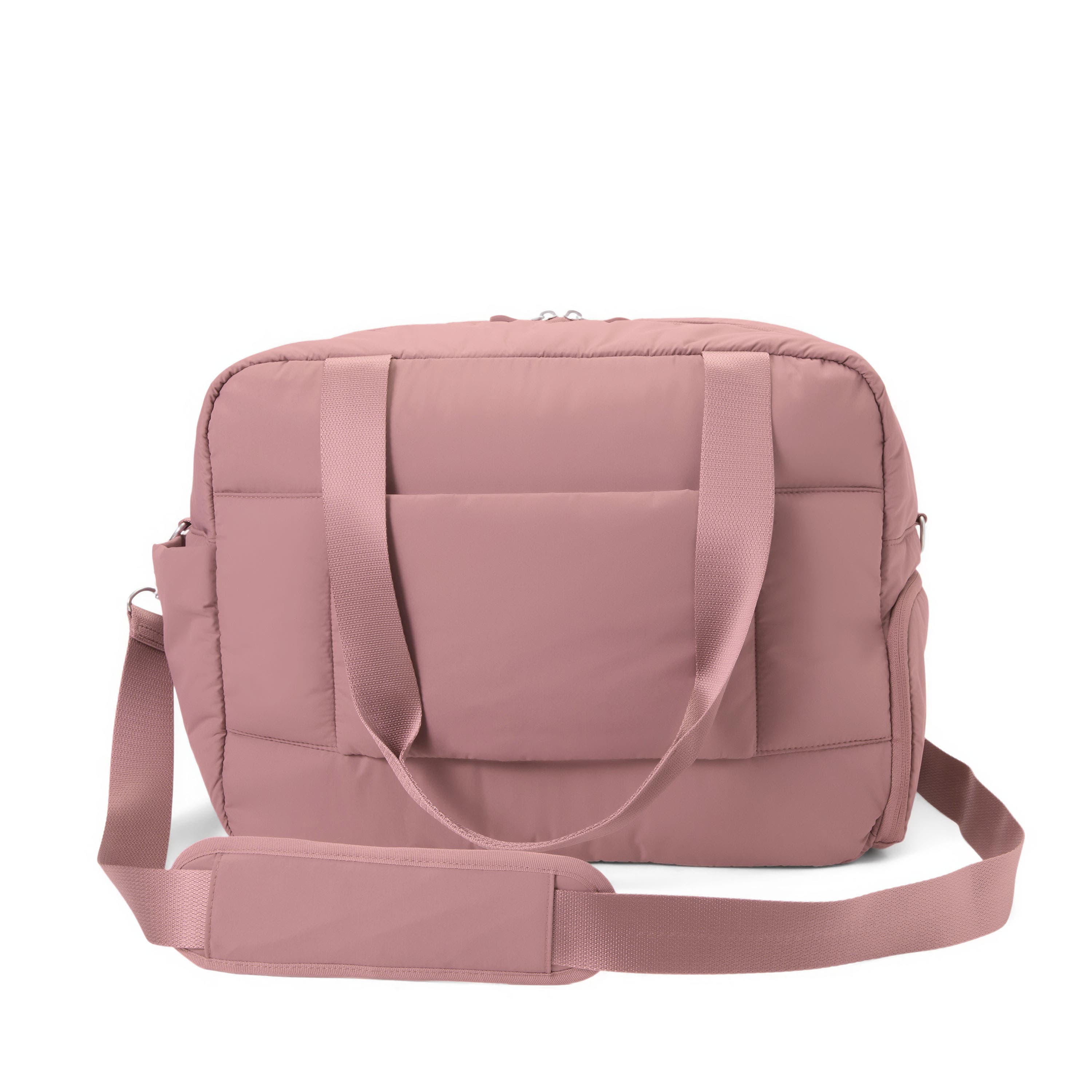Set Wave Weekender, Alternate, color, Rose Quartz Wave Puff