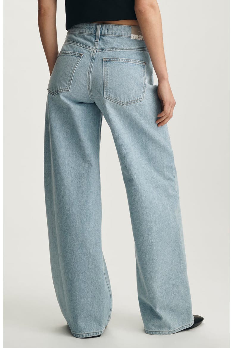 Siena High Waist Wide Leg Jeans, Alternate, color, LIGHT CLASSIC DENIM