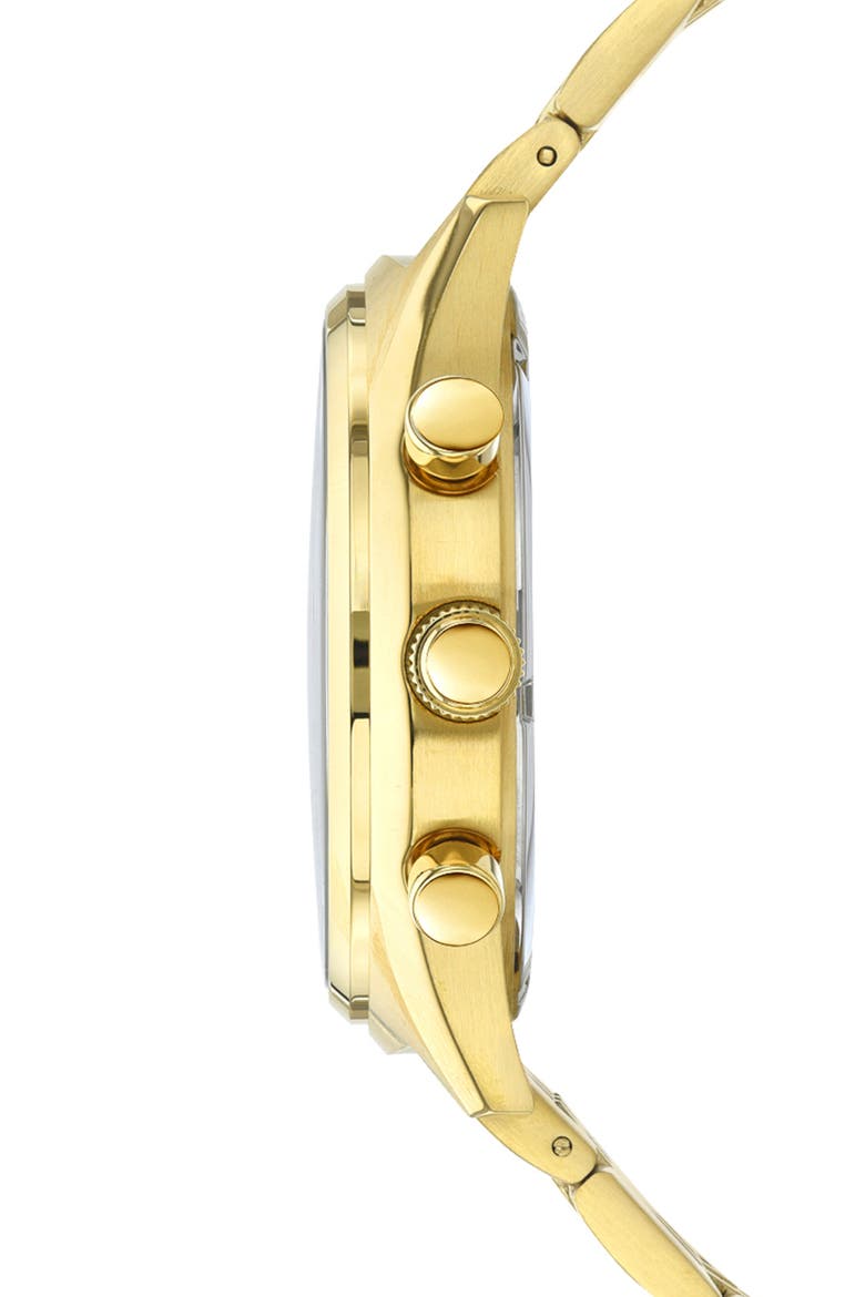 Charlie Multifunction Bracelet Strap Watch, 45mm, Alternate, color, GOLD