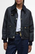Barbour Beadnell Crop Waxed Cotton Jacket