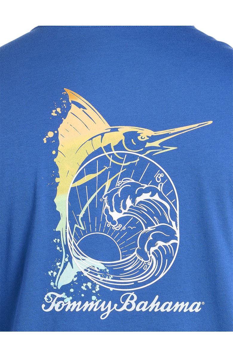 Tommy Bahama Big & Tall Marlin Rising Graphic Tee, Alternate, color, 
