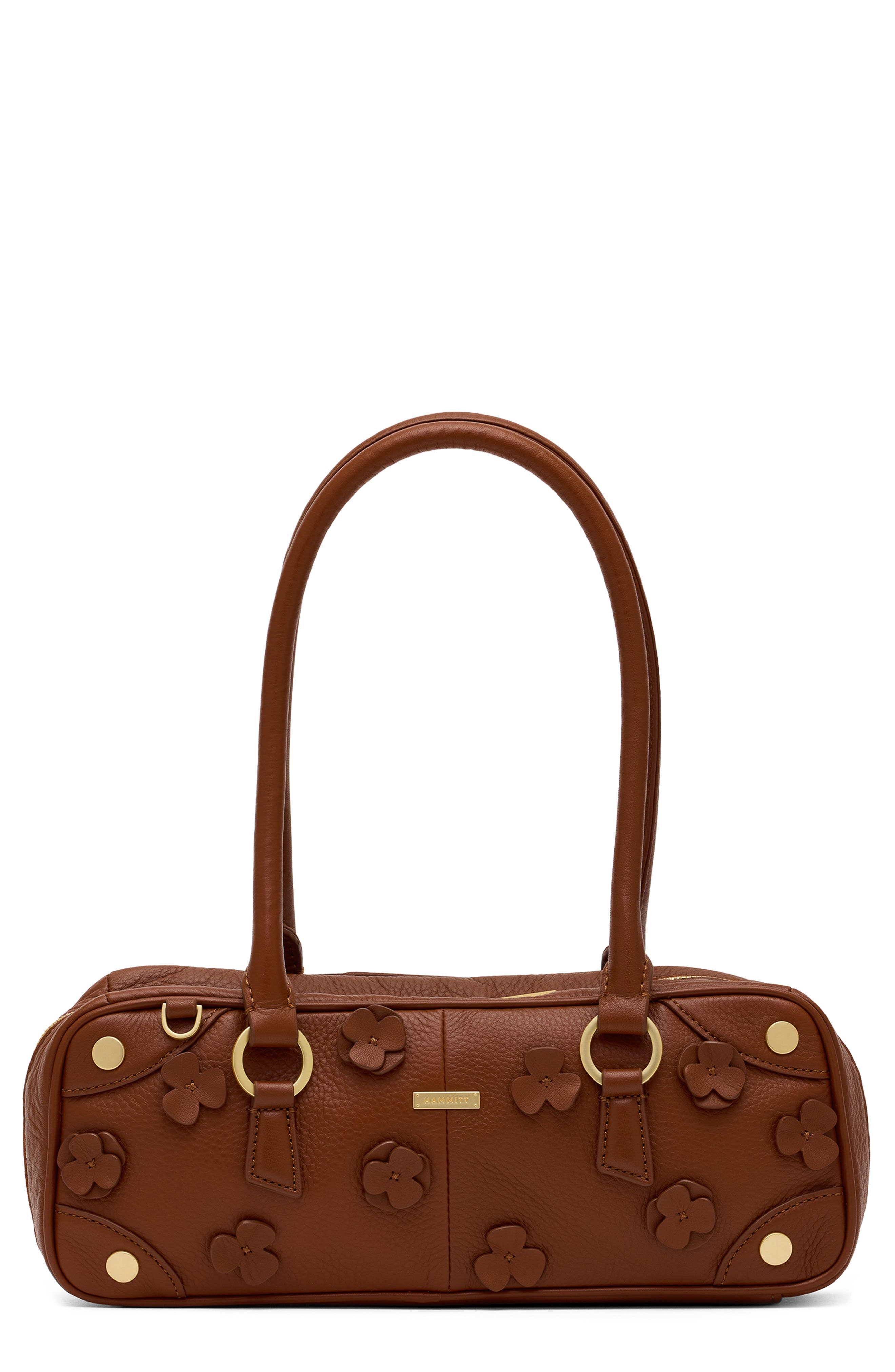 HAMMITT Small Meredith Leather Shoulder Bag, Main, color, 