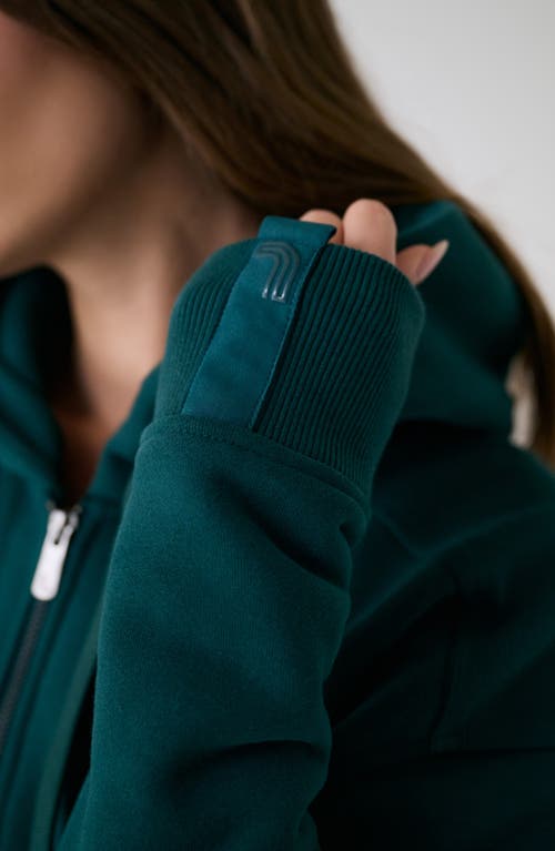 Lole Yonder Zip-up Hoodie In Green