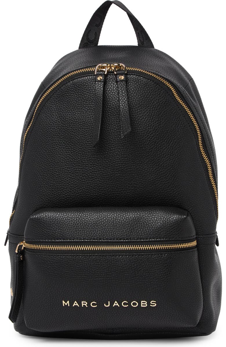 Marc Jacobs Leather Medium Backpack, Main, color,