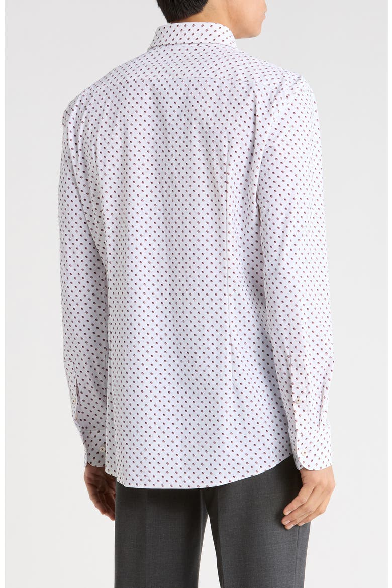 P-Hank Kent Slim Fit Dress Shirt, Alternate, color, DK PNK