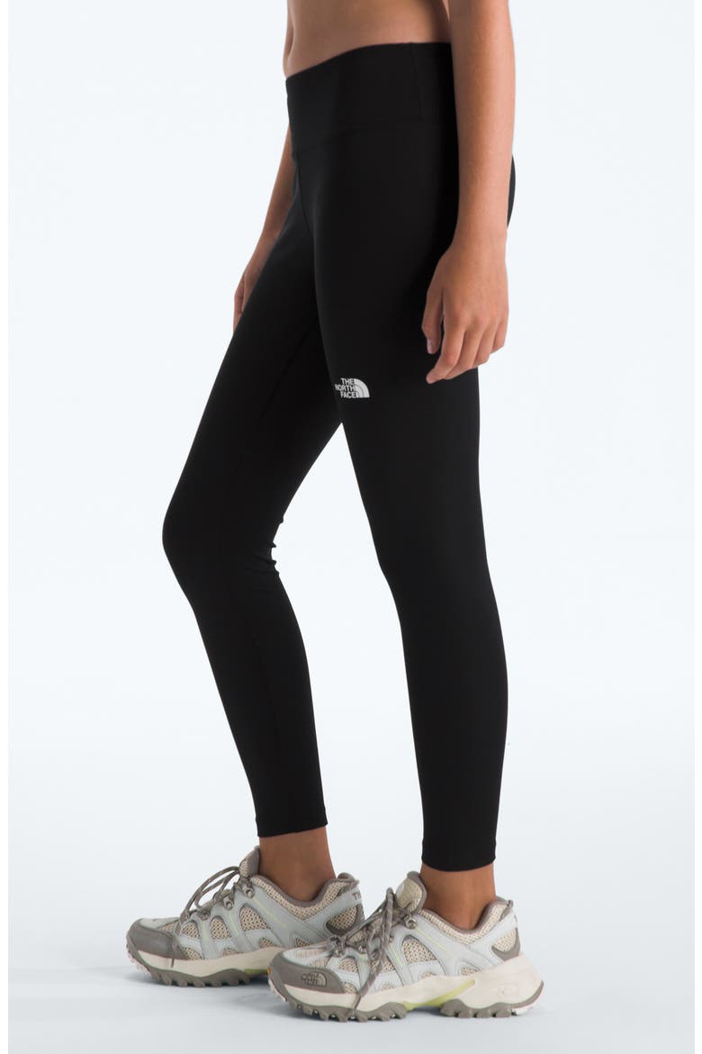 Kids' Flex Leggings, Alternate, color, TNF BLACK