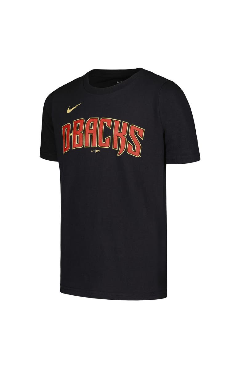 Nike Youth Nike Geraldo Perdomo Black Arizona Diamondbacks Name & Number T-Shirt, Alternate, color, Black