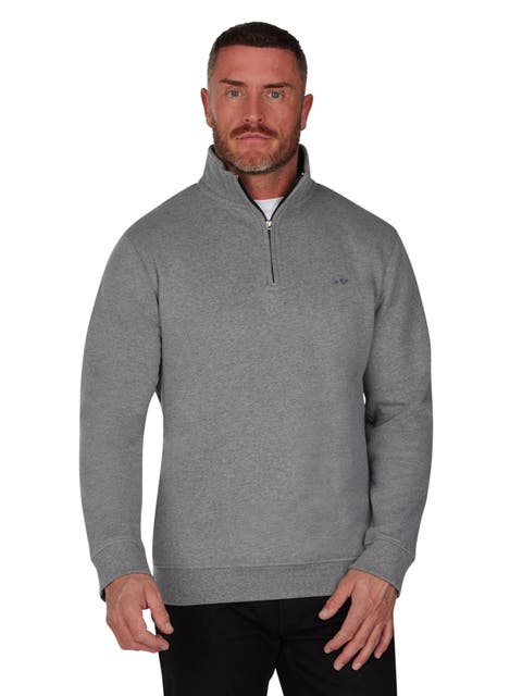 Jersey Quarter Zip Sweat