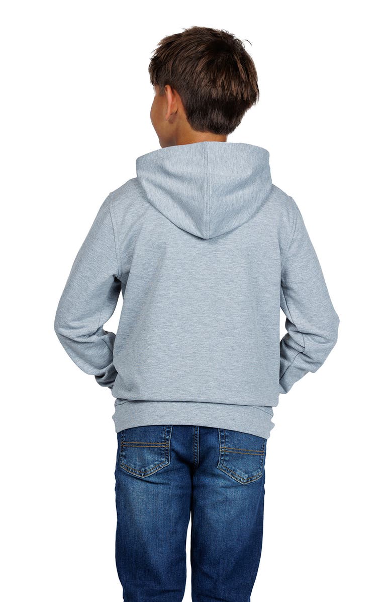 TailorByrd Kids' Fleece Hoodie, Alternate, color, Grey Heather