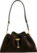 Jimmy Choo Cinch M Leather Bucket Bag