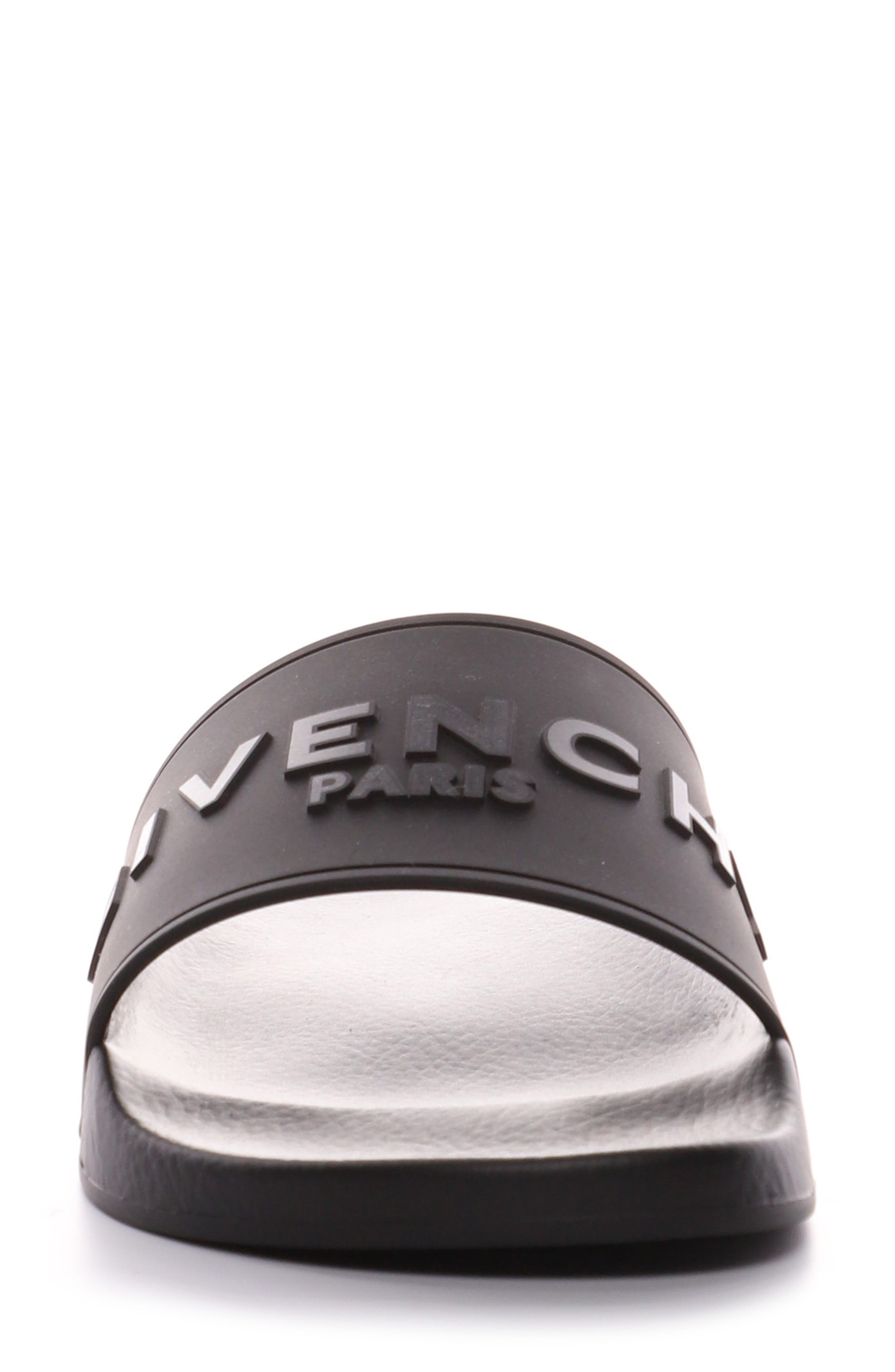 Givenchy Logo Slide Sandal, Alternate, color, 