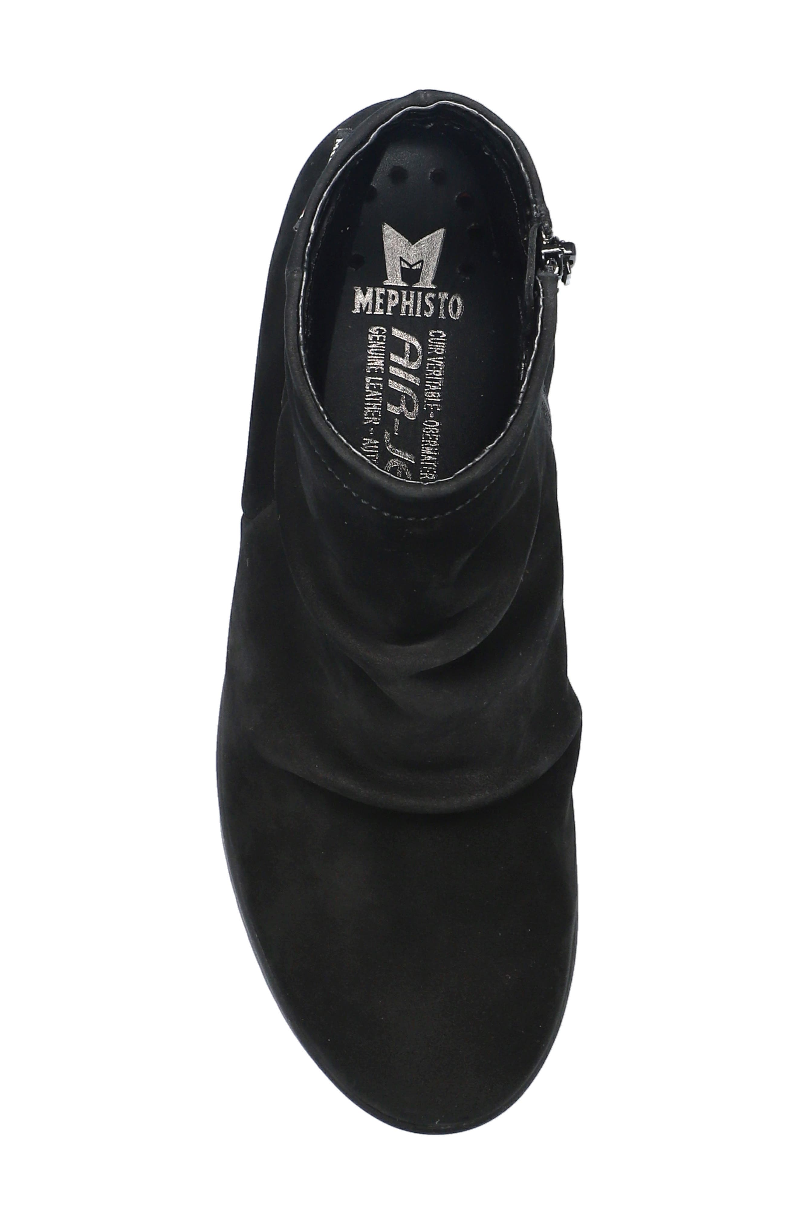 Mephisto Rezia Bootie, Alternate, color, Black Bucksoft 6900