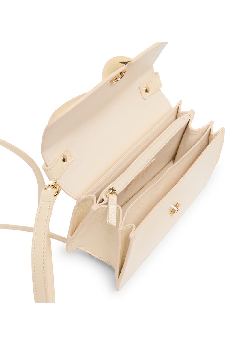 Dolce Vita Lucia Faux Leather Top Handle Bag, Alternate, color, Cream