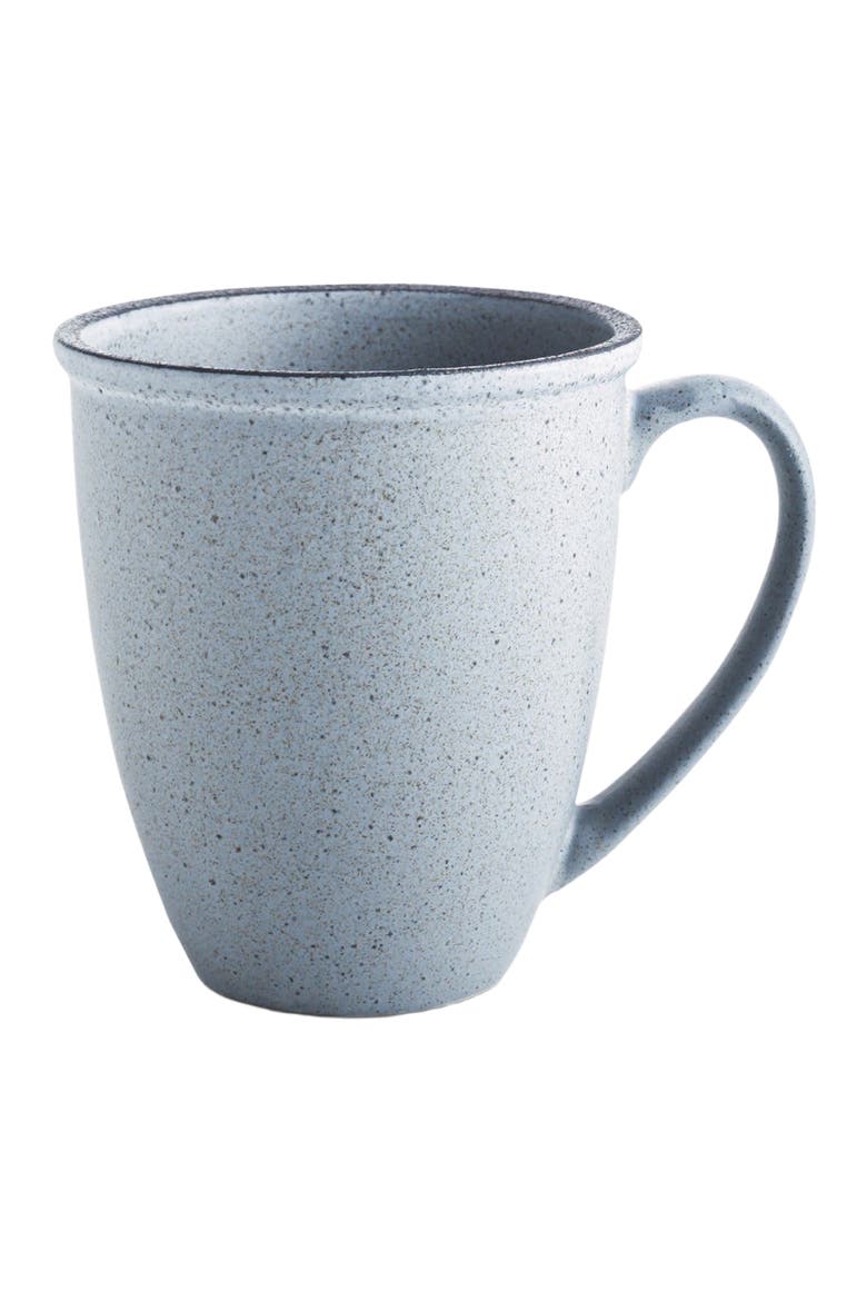 Tina Stoneware 4-Piece Mug Set, Main, color, Blue and Gray