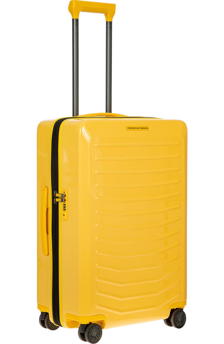 Porsche Design Roadster 27-Inch Hardside Spinner Luggage, Alternate, color, Racing Yellow