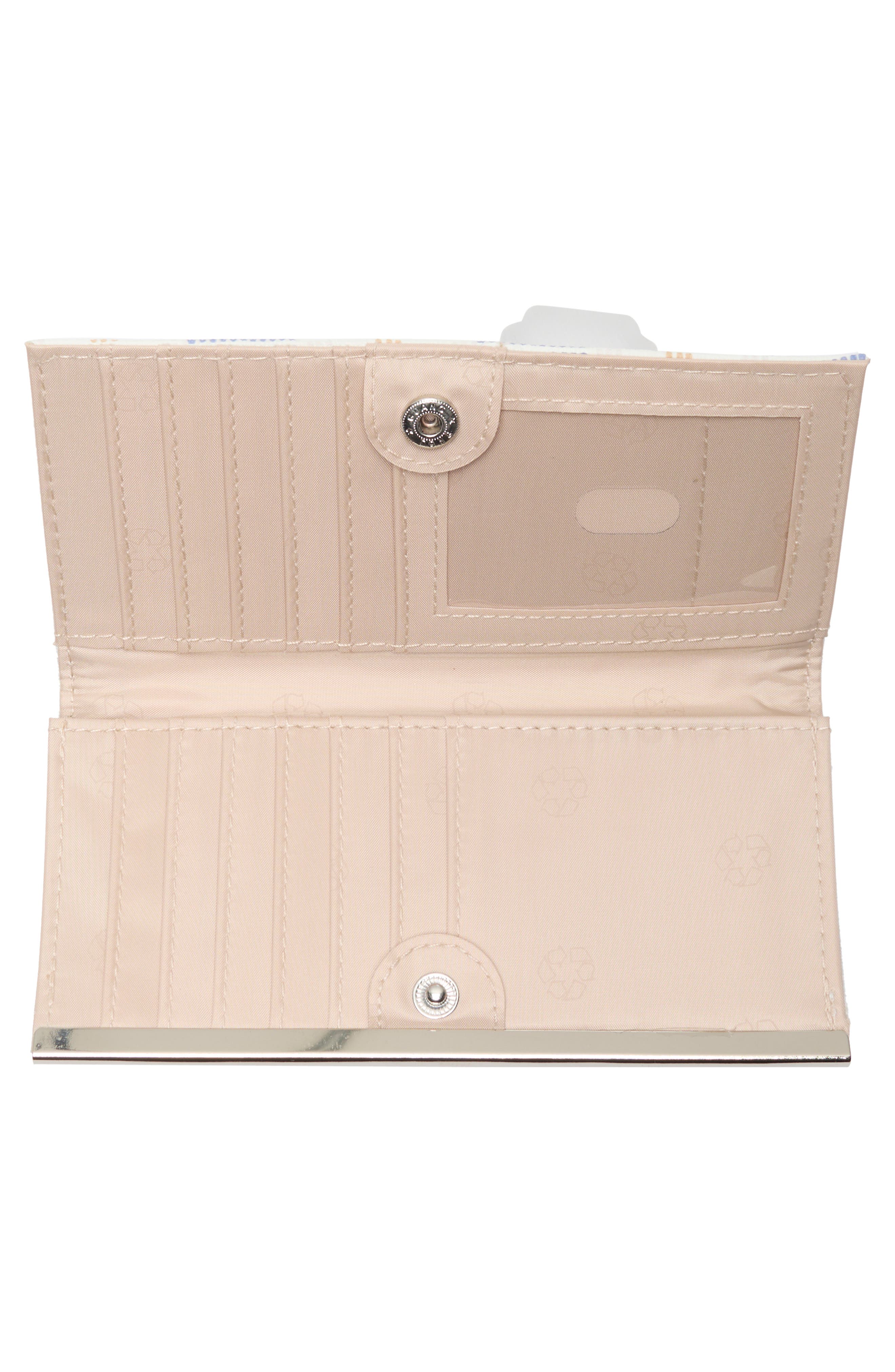 Slim Stripe Clutch, Alternate, color, MARINE LINEN