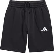 adidas Kids' 3-Bar Logo Fleece Shorts