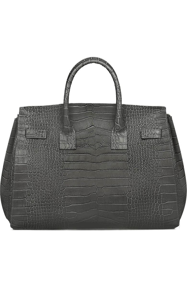 Teddy Blake Gigi Croco 13", Alternate, color, Dark Grey