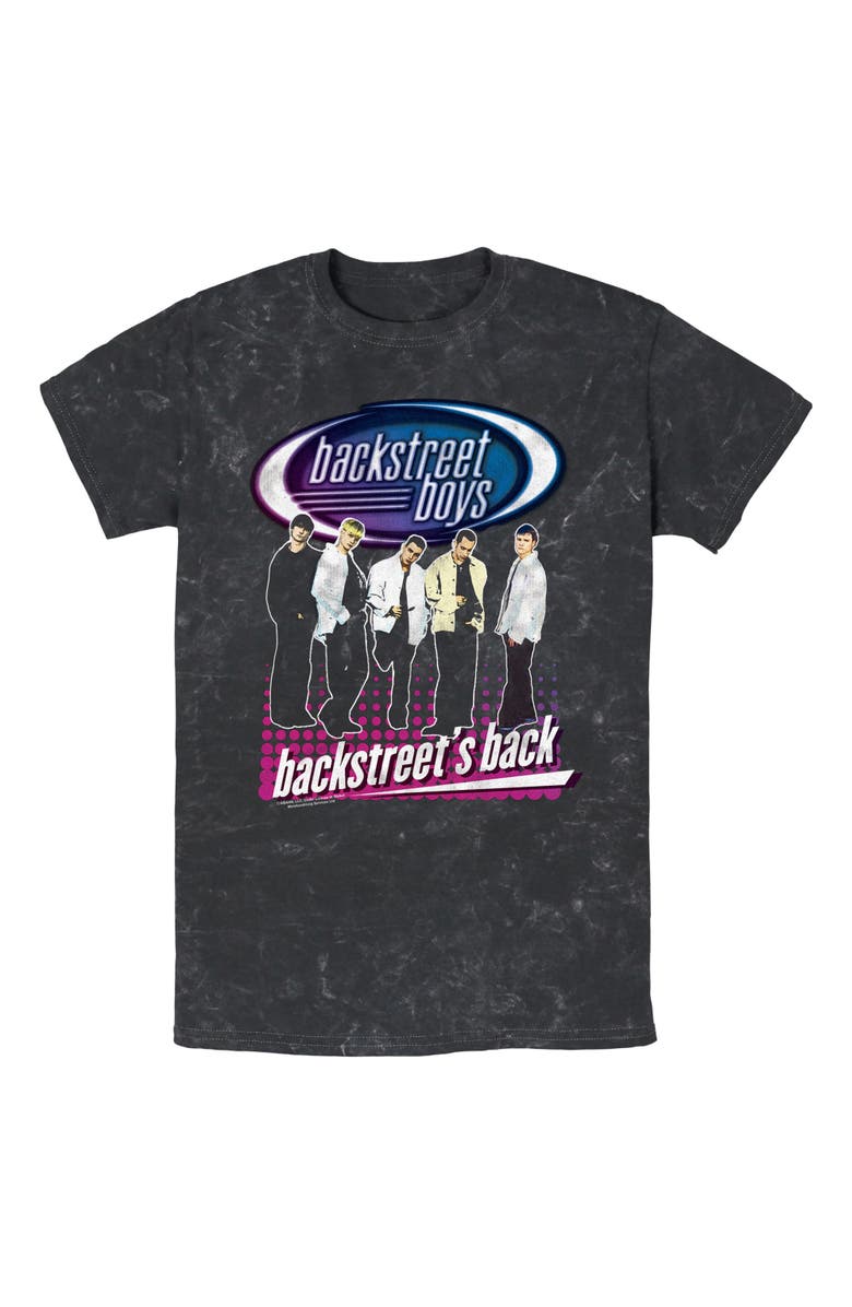 Backstreet Boys Men's Backstreet Boys Backstreet's Back Graphic T-Shirt, Main, color, Black