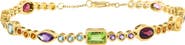 EFFY 14K Gold Plated Sterling Silver Semiprecious Stone Line Bracelet