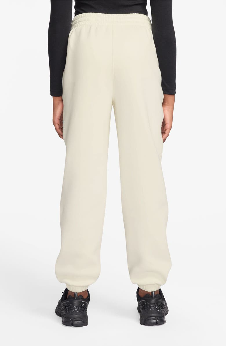 Nike Kids' Sportswear Club Loose Fit Fleece Sweatpants, Alternate, color, Soft Pearl