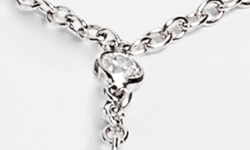 Nashelle Luna Hand Chain In Metallic