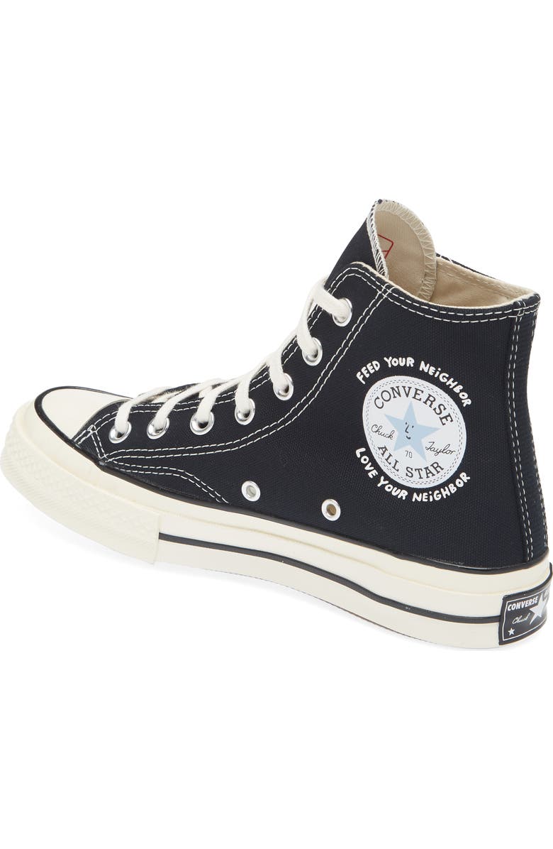 Sky High Farm Workwear x Converse Chuck Taylor<sup>®</sup> All Star<sup>®</sup> Strawberry & Moon High Top Sneaker, Alternate, color,