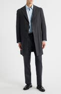 Canali Kei Trim Fit Wool Coat
